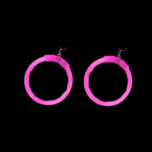 Boucles d&#039;oreilles Fluo