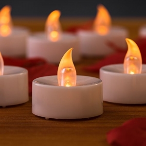 Bougie Led Lumière Chaude (Jaune)